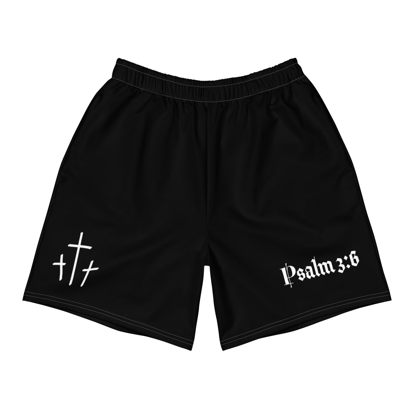 Psalm 3:6 Athletic Shorts