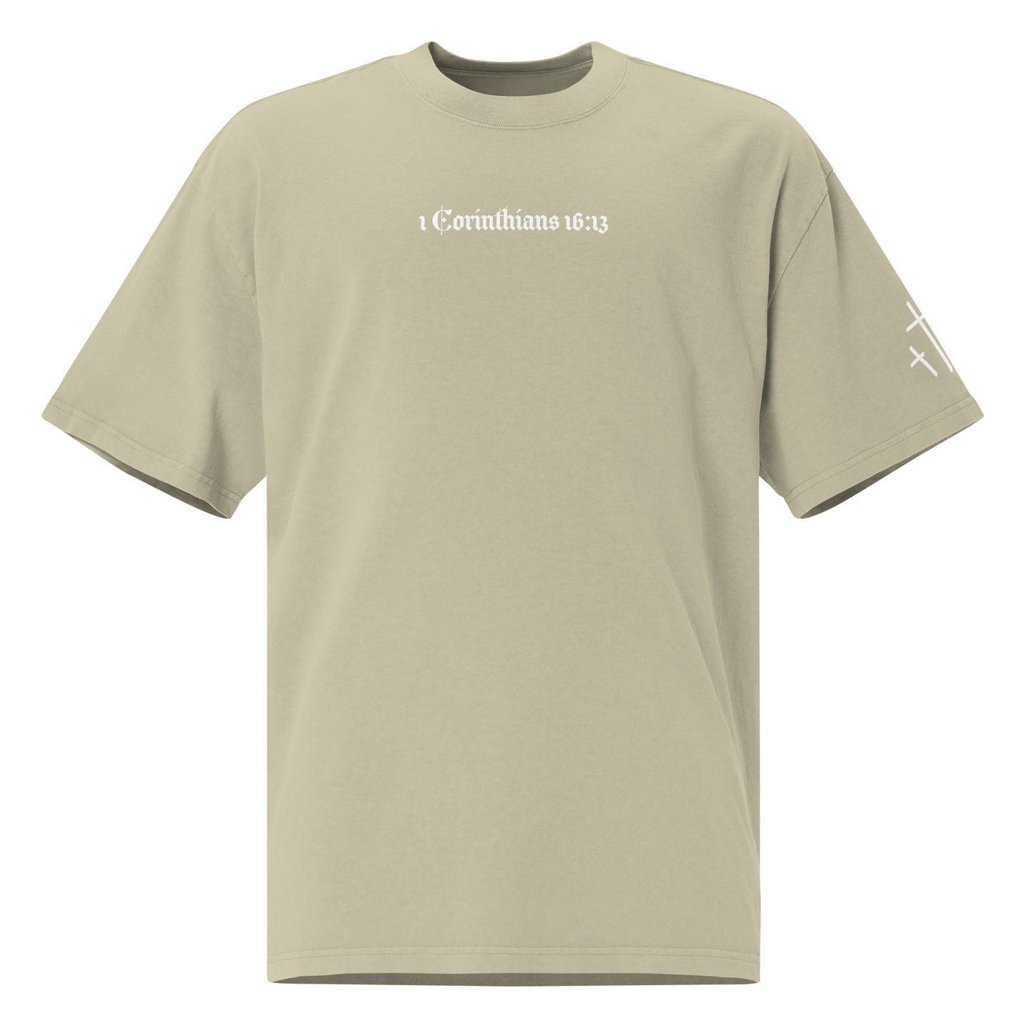 1 Corinthians 16:13 Oversized Tee