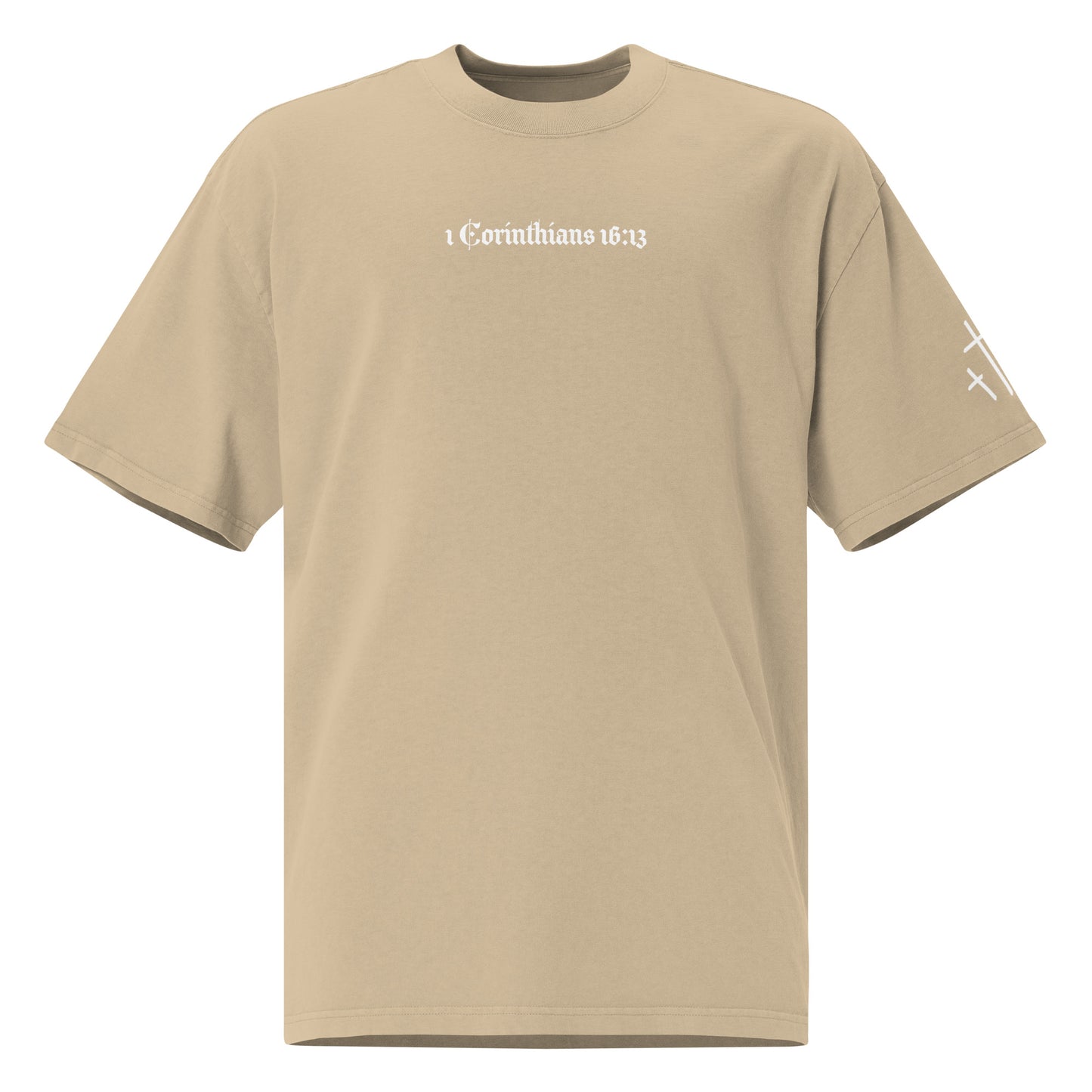 1 Corinthians 16:13 Oversized Tee