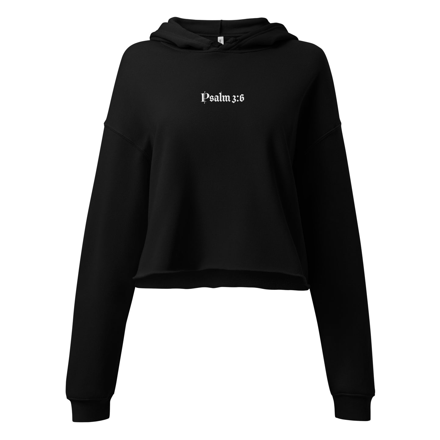 Psalm 3:6 Cropped Hoodie