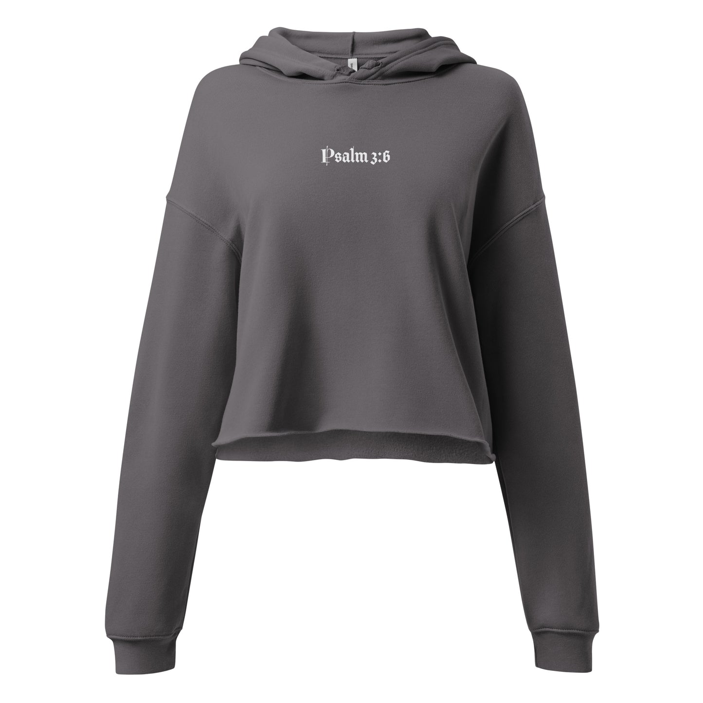 Psalm 3:6 Cropped Hoodie